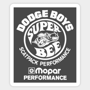 Dodge Boys Scatpack Performance Super Bee Magnet